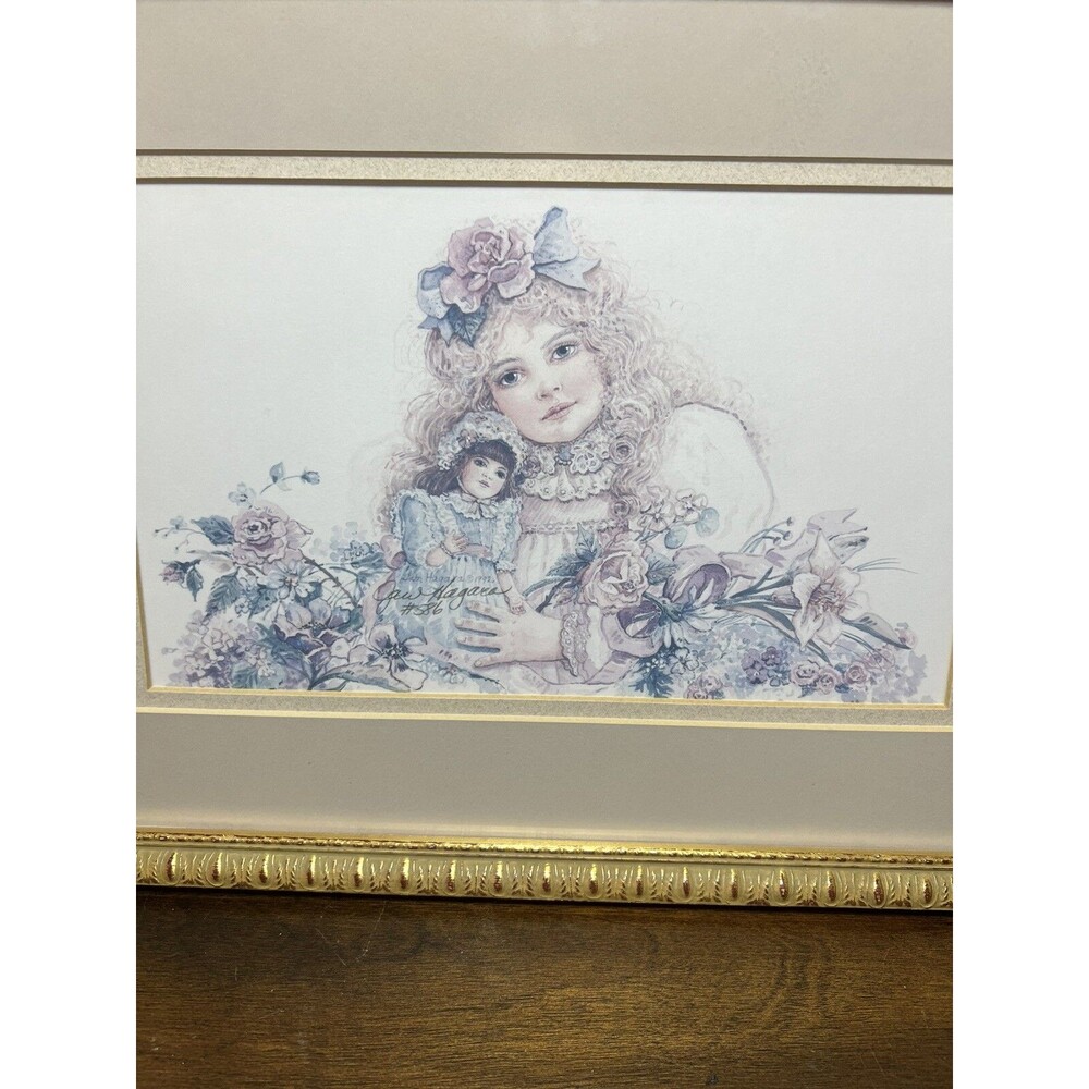 Framed Jan Hagara Enya 1992 Signed With Certificate of Authenticity #586 COA - Picture 2 of 7